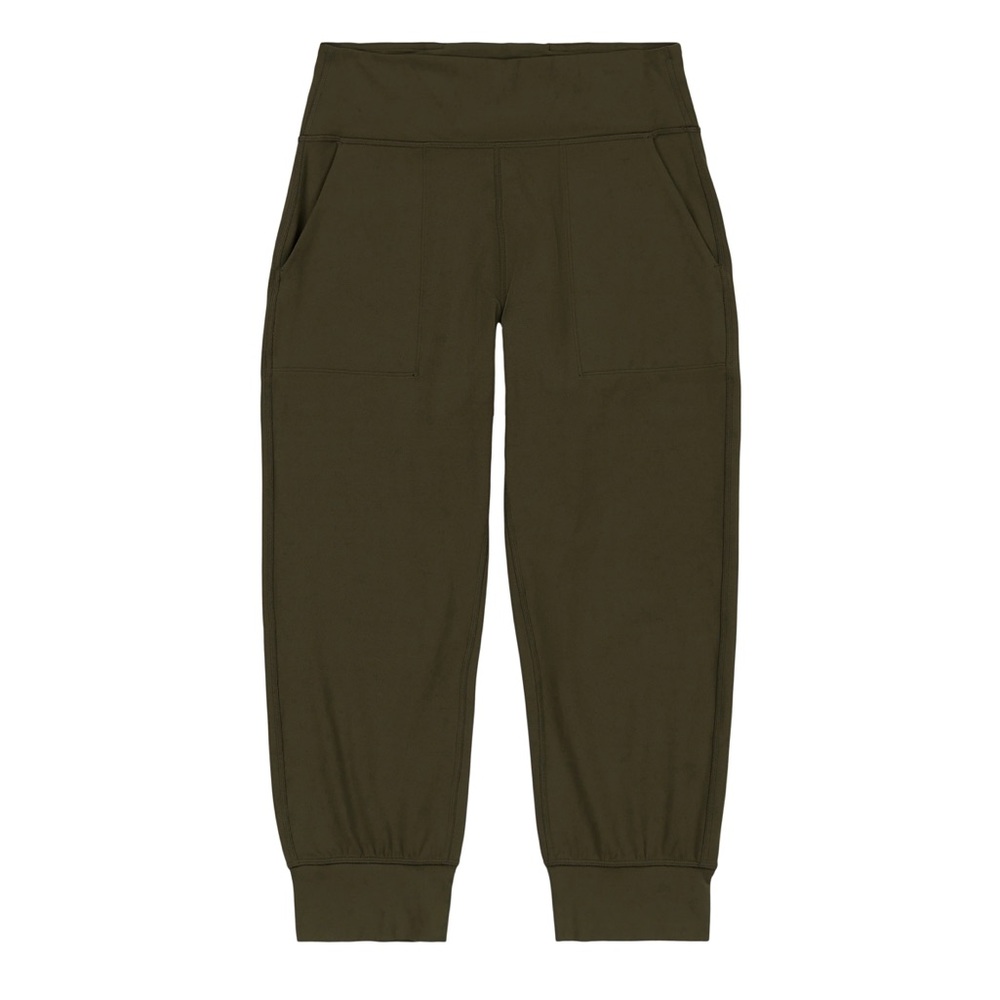 Lululemon Align High-Rise Jogger Crop in Dark Olive
